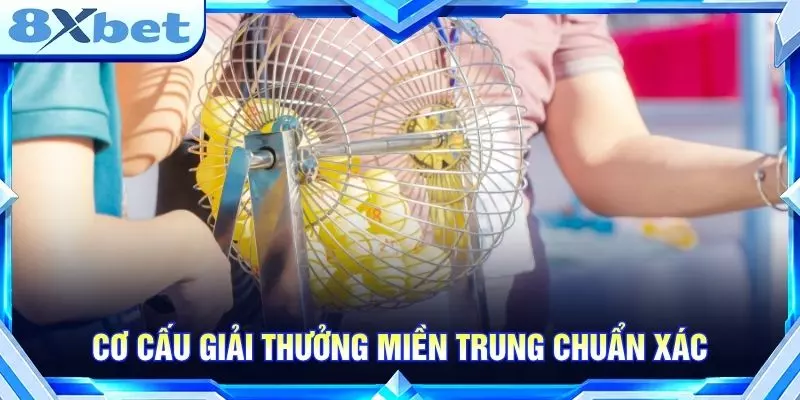 Cơ cấu giải thưởng miền Trung chuẩn xác