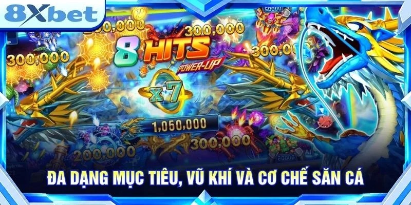 Bắn Cá Long Vương: Khám Phá Cơ Chế Và Chiến Thuật Săn Cá Đa dạng mục tiêu, vũ khí và cơ chế săn cá
