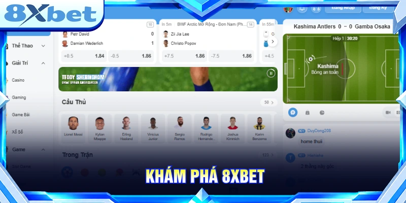 Khám phá sân chơi xanh chín 8XBET